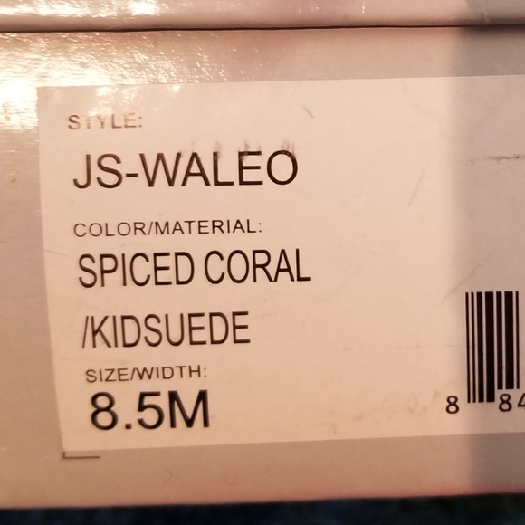JS-Waleo Spiced Coral/kidsuede - Picture 3 of 9